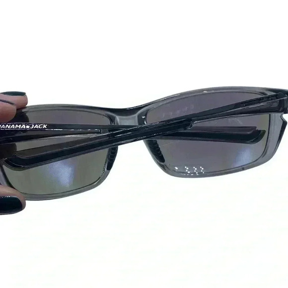 Panama Jack cat 3 DG1222 pj 96 gry MRF sunglasses mirrored lenses - Picture 2 of 7